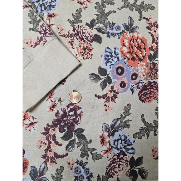 PacSun Floral Crewneck Sweatshirt Men's Small - Picture 8 of 8